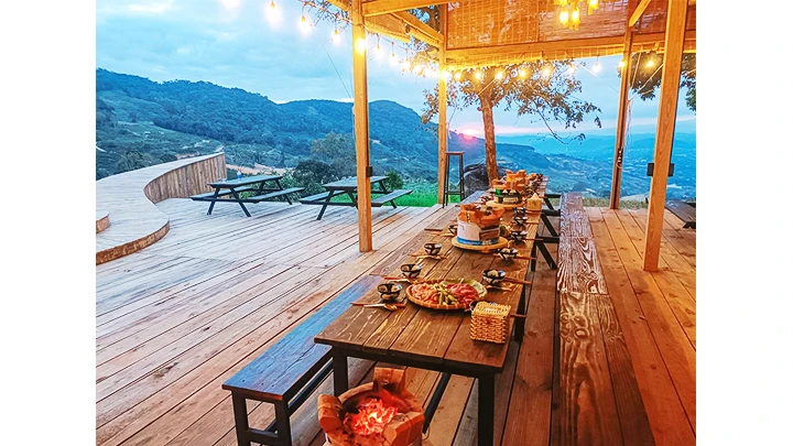 Mô hình phát triển du lịch sinh thái ở Lâm Đồng.