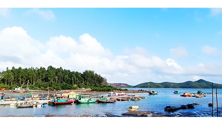 Nét hoang sơ của đảo.