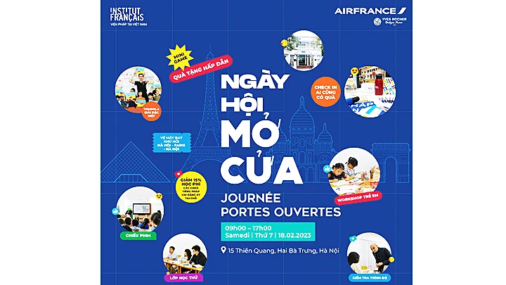 Trải nghiệm, khám phá ngôn ngữ và văn hóa Pháp