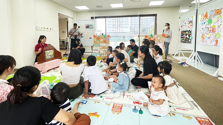 Sự kiện đọc sách Ehon tại Đại sứ quán Nhật Bản.