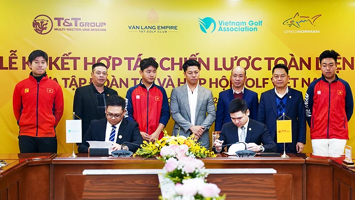 Lễ ký kết hợp tác chiến lược toàn diện giữa Tập đoàn T&T Group với VGA.