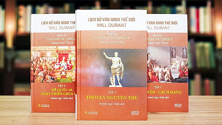 Bộ sách “Lịch sử Văn minh thế giới” phiên bản tiếng Việt