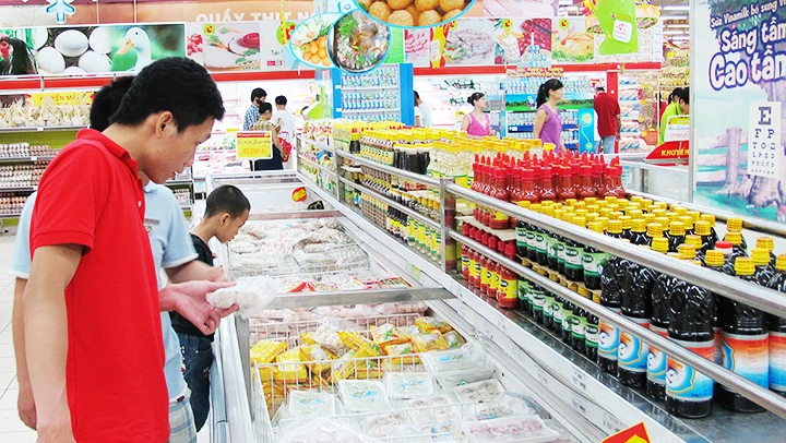 Giá các mặt hàng cơ bản ổn định trong quý I. Ảnh: BẮC SƠN