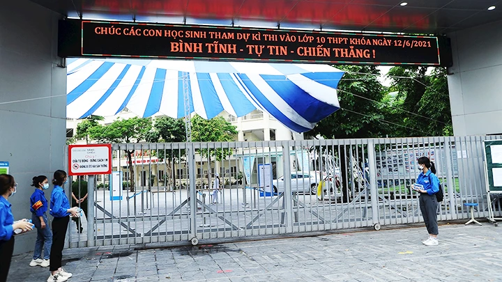 Hà Nội thông báo các địa điểm tổ chức kỳ thi tuyển sinh vào lớp 10
