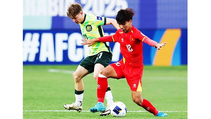 U17 Việt Nam đã tự tin cầm hòa đối thủ mạnh U17 Australia. Ảnh: GETTY