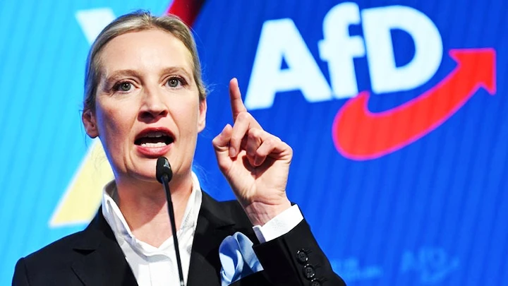 Lãnh đạo đảng cực hữu AfD Alice Weidel tại Đức. Ảnh: DW