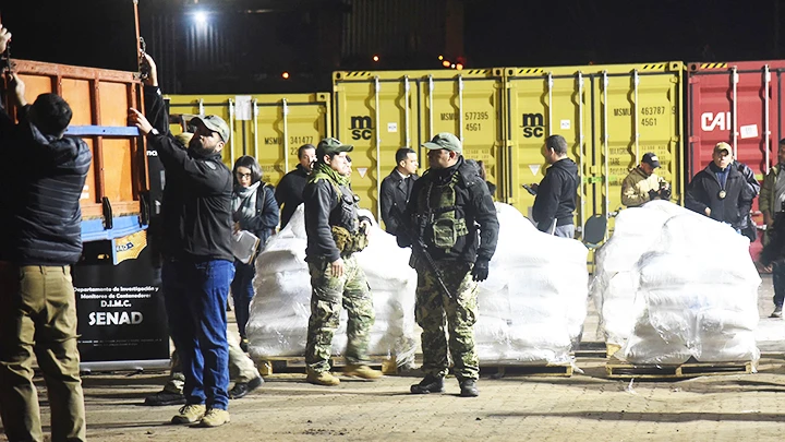 Cảnh sát thường xuyên phát hiện các lô hàng cocaine tại Antwerp. Ảnh: BELGA NEWS