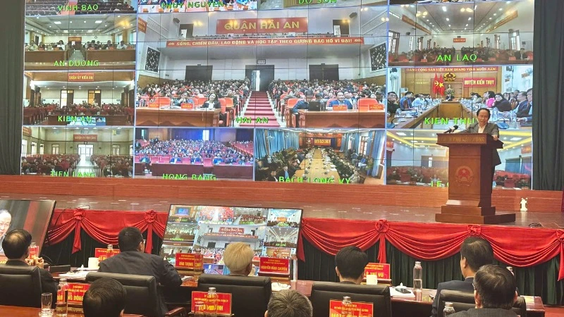 Quang cảnh hội nghị.