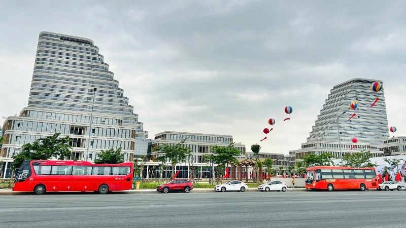 Trung tâm Chính trị-Hành chính thành phố Hải Phòng.