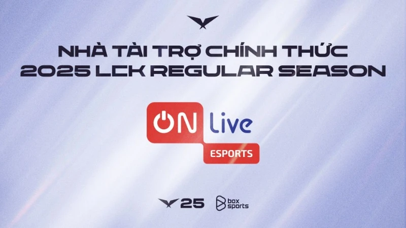 VTVcab đồng hành cùng giải đấu LCK Regular Season 2025. 