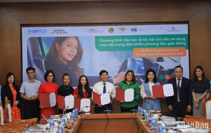 Chương trình đào tạo nhằm góp phần thúc đẩy Mục tiêu thực hiện an toàn đường bộ toàn cầu của Liên hợp quốc.