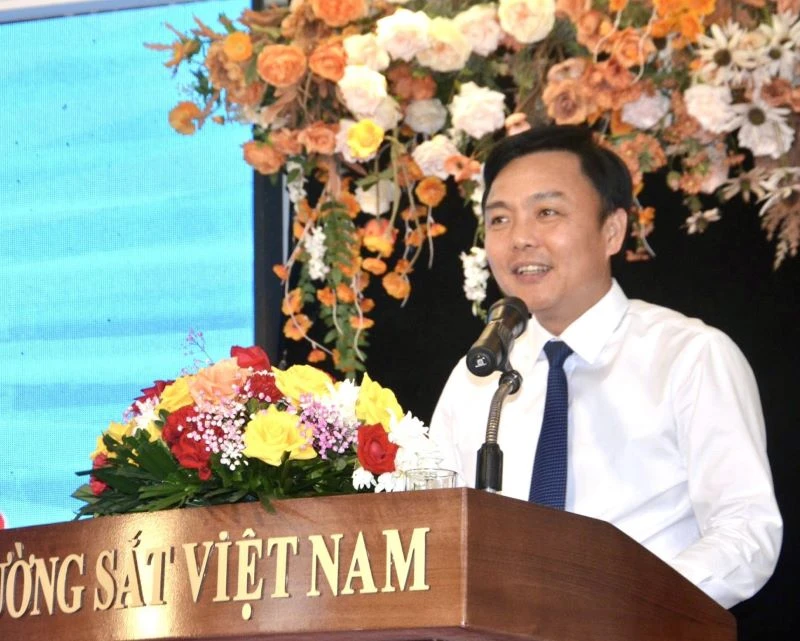 Ông Hoàng Gia Khánh, tân Tổng Giám đốc Tổng Công ty Đường sắt Việt Nam.