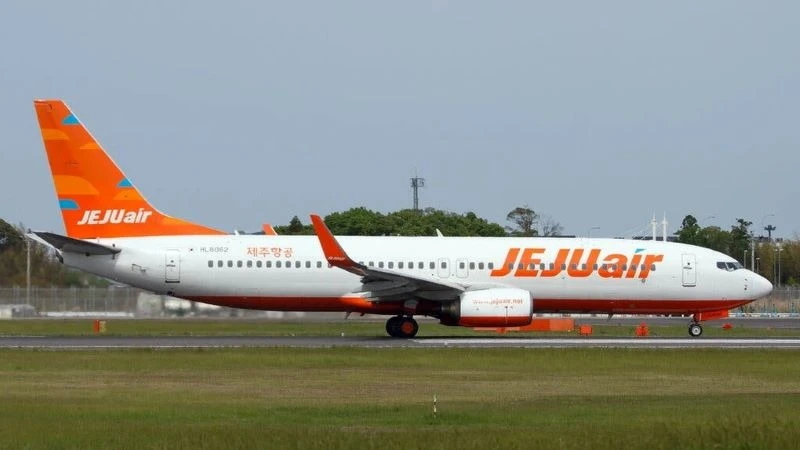 Máy bay của hãng Jeju Air.