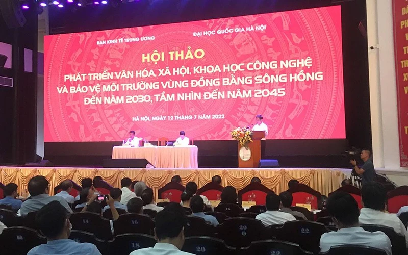 Quang cảnh hội thảo.
