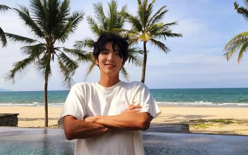 Diễn viên Lee Je-Hoon tại Đà Nẵng.
