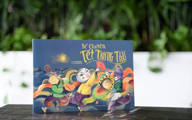 Sách "Kể chuyện Tết Trung thu". (Ảnh: NXB Kim Đồng)