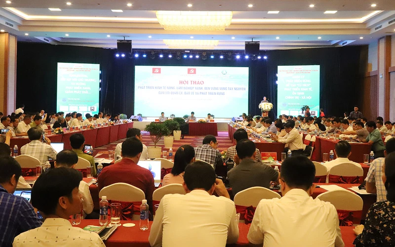 Quang cảnh hội thảo.