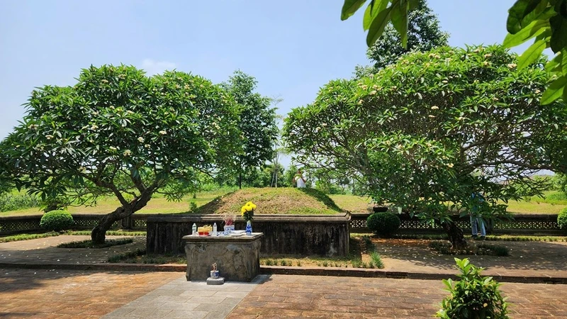 Lăng mộ vua Lê Túc Tông. (Ảnh:Bộ Văn hóa, Thể thao và Du lịch)