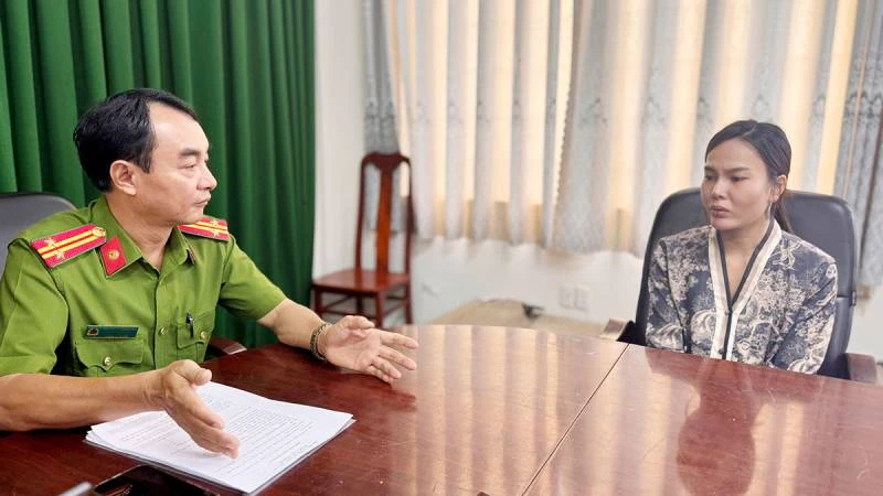 Đối tượng Nguyễn Thị Kim Hoa.