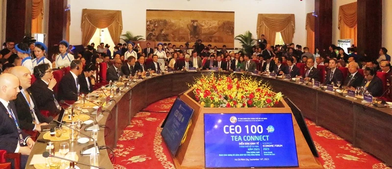 Quang cảnh buổi gặp gỡ.