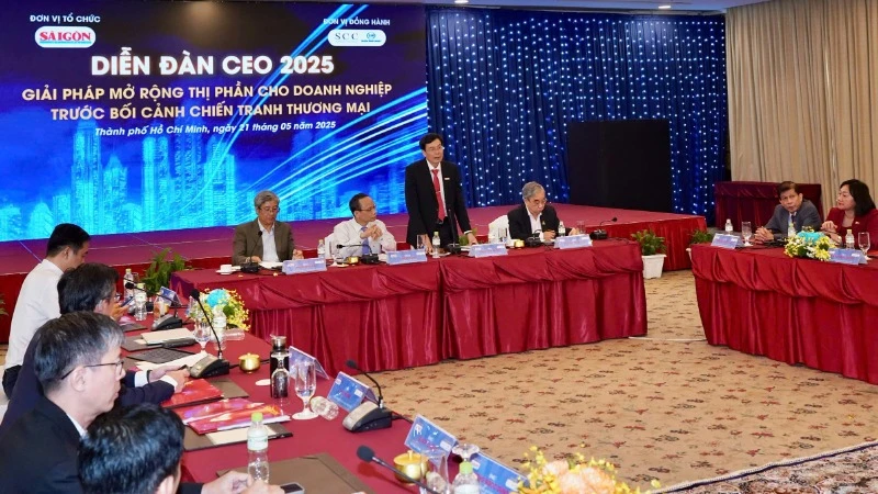 Một góc quang cảnh diễn đàn. (Ảnh CTV)
