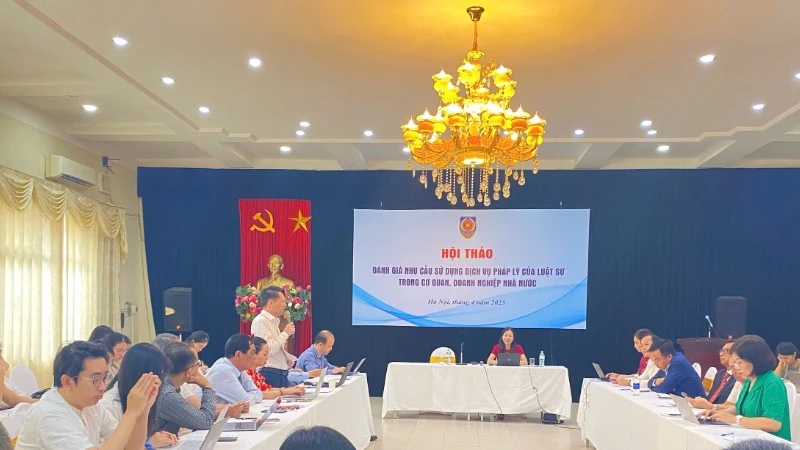 Toàn cảnh hội thảo.