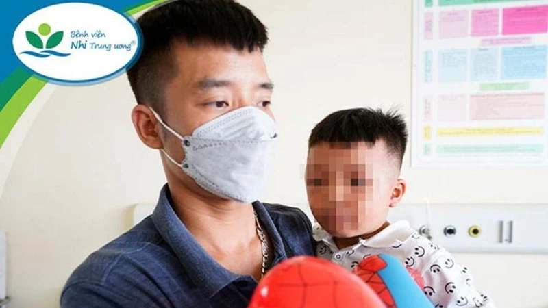 Trẻ được xuất viện chiều nay. (Ảnh: BVCC)