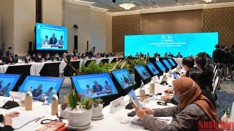 Hội nghị Bộ trưởng Du lịch APEC lần thứ 11. (Ảnh: NAM ĐÔNG)