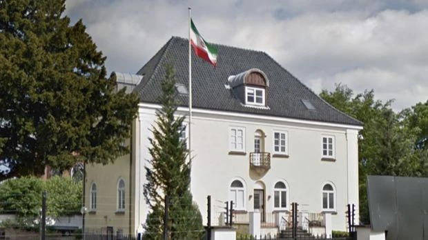 Đại sứ quán Iran tại Copenhagen. (Nguồn: middleeastmonitor.com)