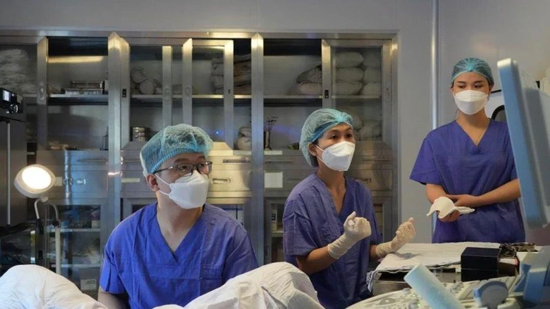 Nhiều kỹ thuật cao được thực hiện tại bệnh viện.