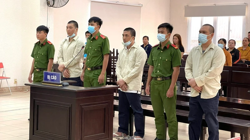 Các bị cáo bị xử phạt thích đáng.