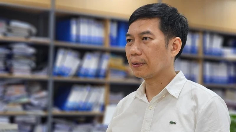 Ông Lê Việt Dũng, Phó Cục trưởng Cục Quản lý Dược, Bộ Y tế.