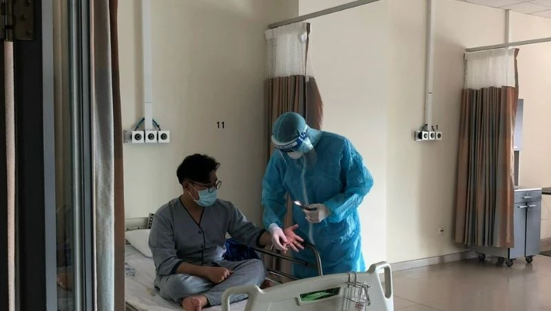 Bệnh nhân mắc đậu mùa khỉ được cách ly điều trị tại Bình Dương.