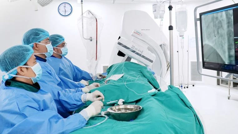 Đặt stent cứu sống nhiều bệnh nhân nhồi máu cơ tim cấp.