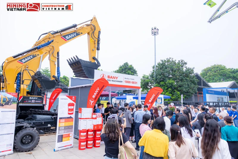 Doanh nghiệp của 17 quốc gia, vùng lãnh thổ tham gia Triển lãm Mining Vietnam 2024