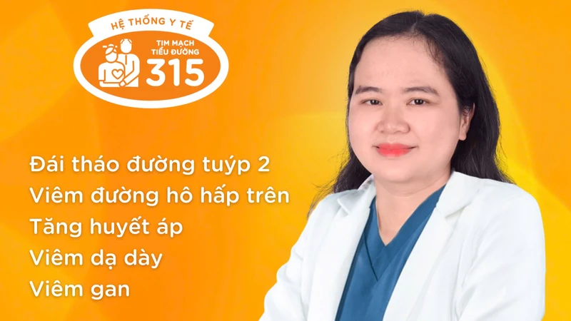 Bác sĩ Tôn Nữ Thùy Linh, Trưởng phòng khám Tim Mạch-Tiểu Đường 315 chi nhánh Lê Văn Việt, Thành phố Thủ Đức.