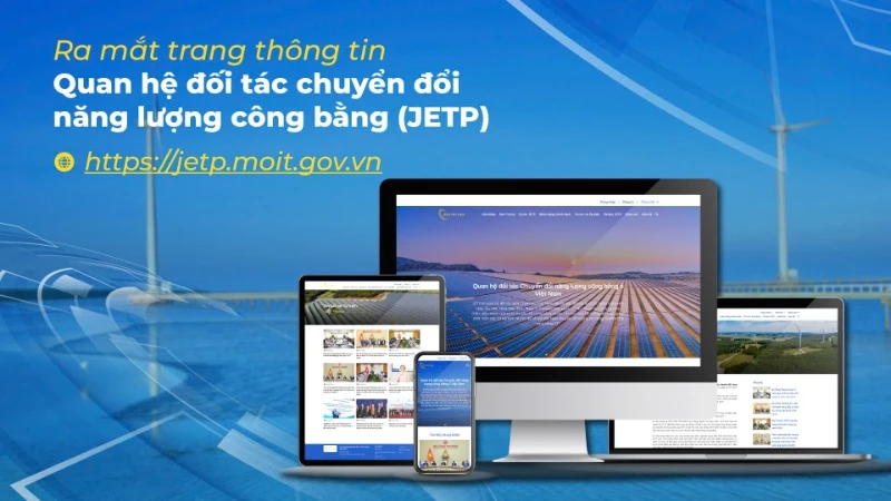 Trang thông tin của JETP Việt Nam.