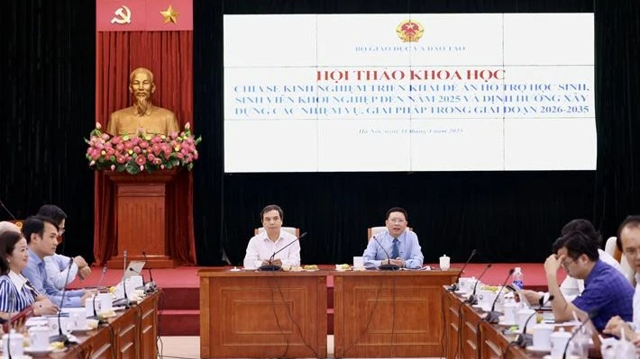 Hội thảo “Chia sẻ kinh nghiệm triển khai Đề án hỗ trợ học sinh, sinh viên khởi nghiệp đến năm 2025 và định hướng xây dựng các nhiệm vụ, giải pháp trong giai đoạn 2026-2035” của Bộ Giáo dục và Đào tạo.