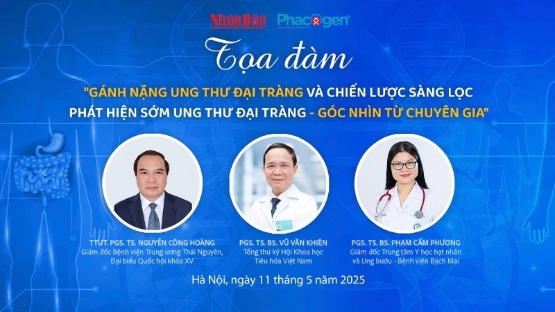 Các chuyên gia tham gia buổi tọa đàm. 
