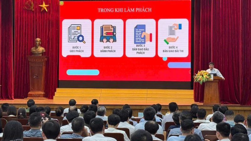 Bộ Giáo dục và Đào tạo tổ chức Hội nghị tập huấn nghiệp vụ thanh tra, kiểm tra Kỳ thi tốt nghiệp trung học phổ thông năm 2025