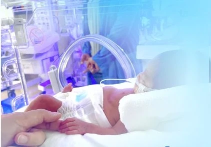 Bé sơ sinh có hành trình 7 tháng nằm viện. 