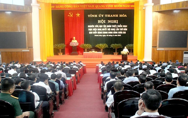 Quang cảnh hội nghị.