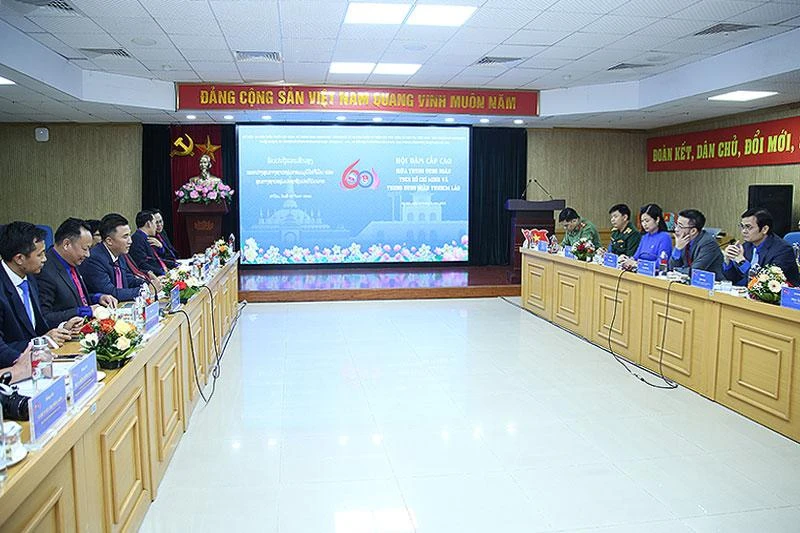 Hội đàm cấp cao giữa Trung ương Đoàn Thanh niên Cộng sản Hồ Chí Minh và Trung ương Đoàn Thanh niên Nhân dân Cách mạng Lào.