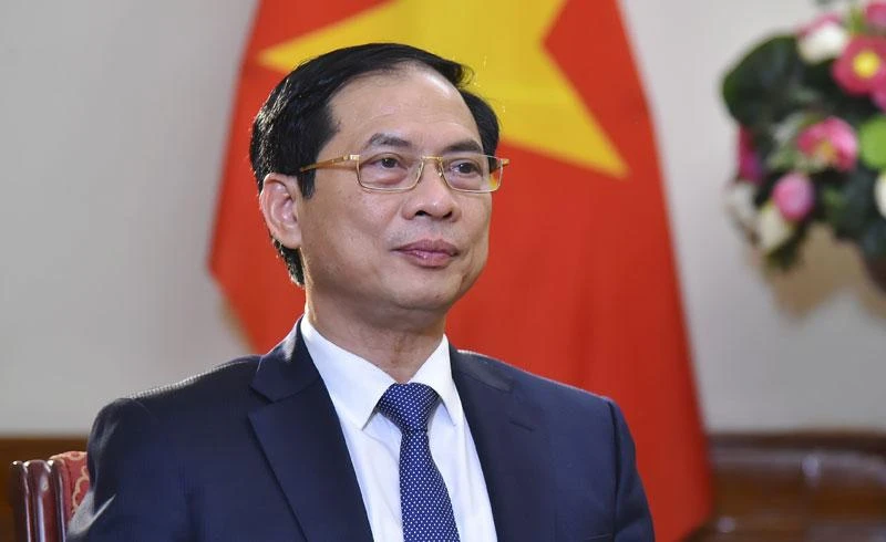 Bộ trưởng Ngoại giao Bùi Thanh Sơn.