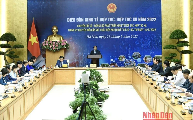 Quang cảnh hội nghị. (Ảnh: TRẦN HẢI)