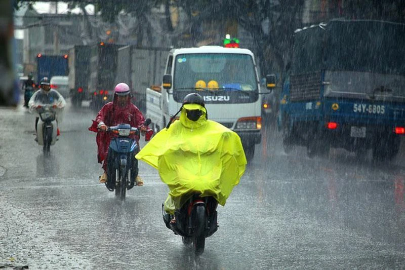 Ngày 26/10, nhiều khu vực trên cả nước có mưa to