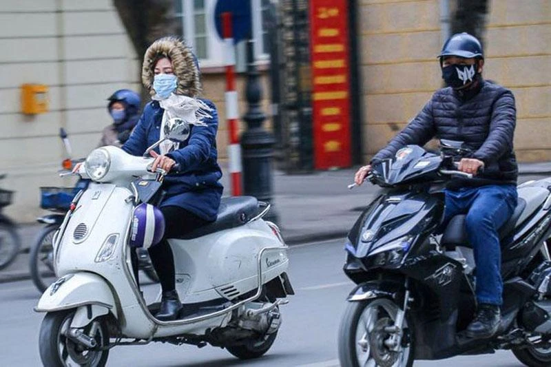 Khu vực Hà Nội sáng sớm có sương mù, trời rét với nền nhiệt thấp nhất 14-16 độ C. (Ảnh minh họa)