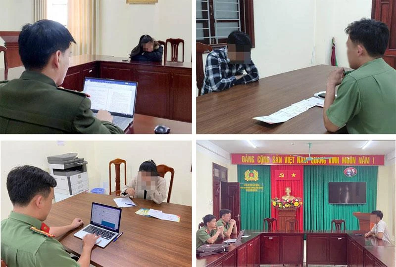 Cơ quan Công an triệu tập nhiều đối tượng đến làm việc để xử lý hành vi mua bán giấy mời dự công bố Festival hoa Đà Lạt trái quy định.