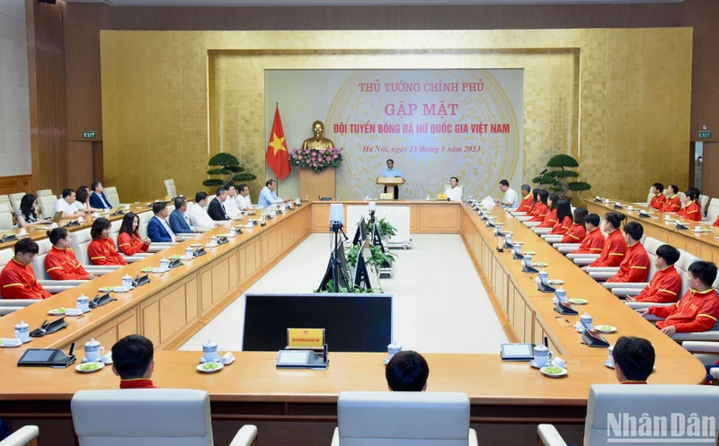 Quang cảnh buổi gặp mặt.