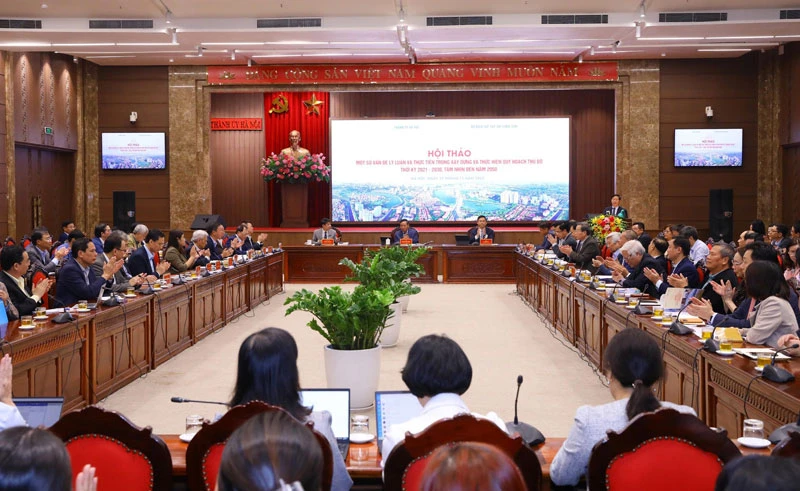 Quang cảnh hội thảo.